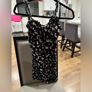 Floral spaghetti strap dress
